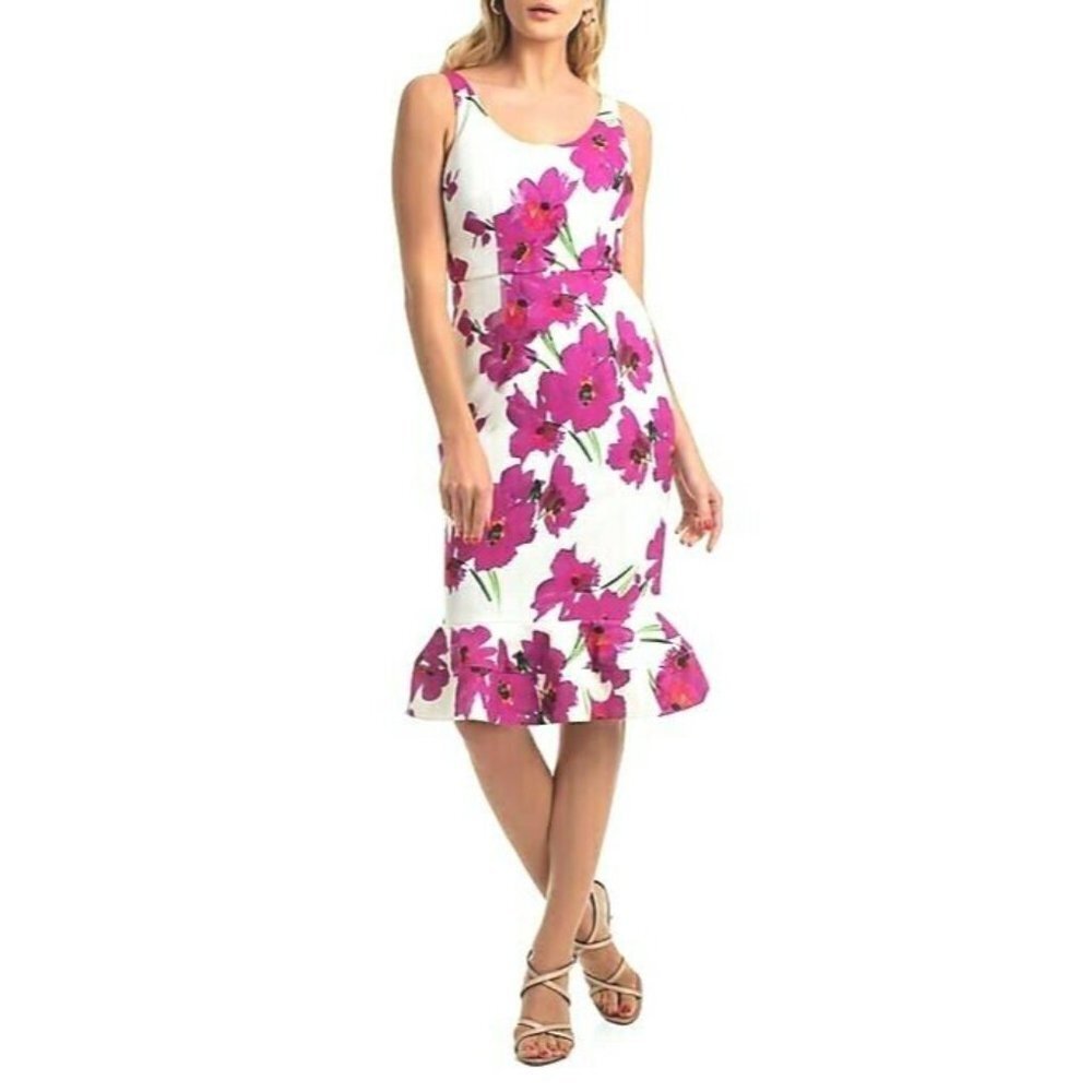 Trina Turk  Sheath‎ Dress (Sari Pink) Women's Dress SZ 6 NEW WITH TAG